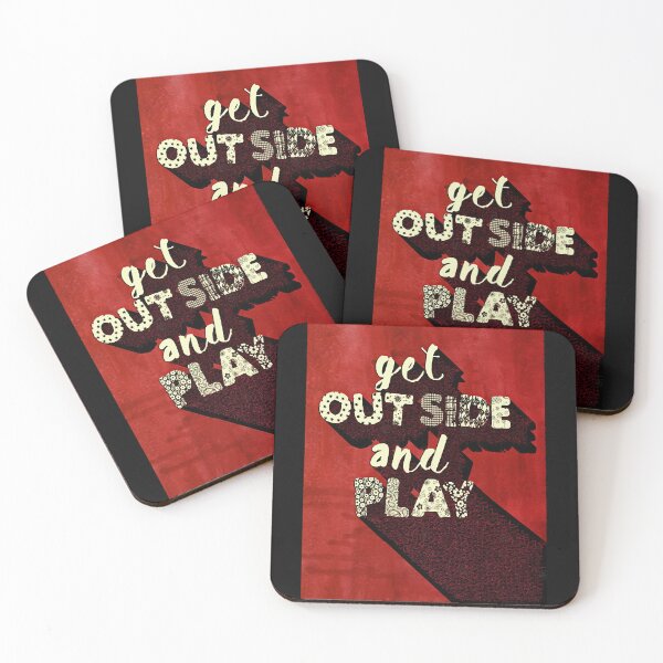 Item preview, GET OUTSIDE AND PLAY  designed and sold by AlicePiddington.