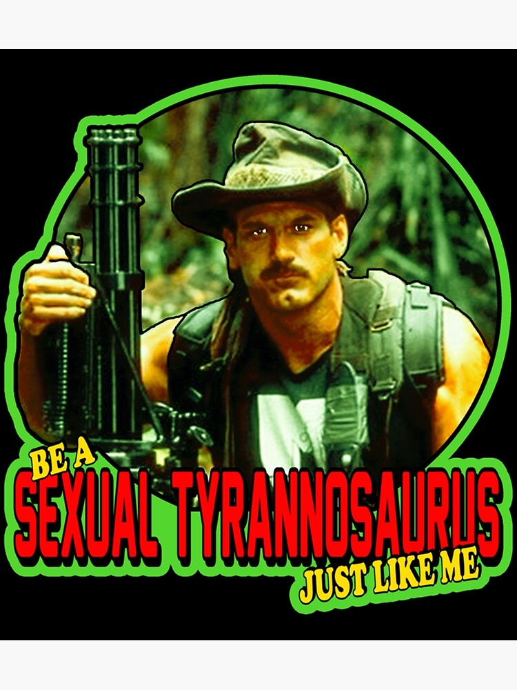 80s Classic Blain Cooper Sexual Tyrannosaurus Sticker Sticker Poster For Sale By Verarheaf9 6952