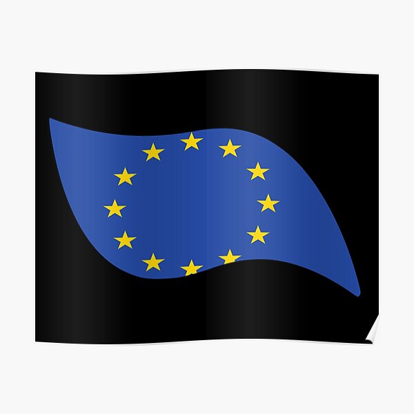 "Toothpaste European Flag" Poster for Sale by ProtonProject Redbubble