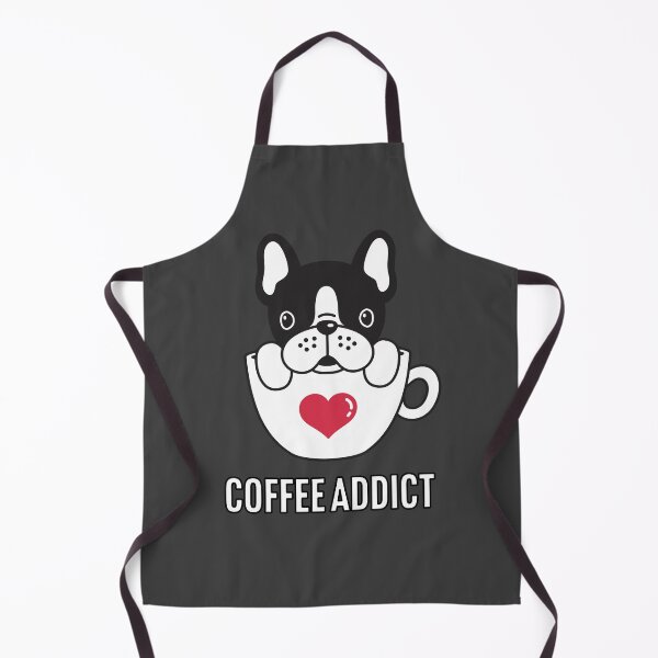Item preview, Coffee addict dog designed and sold by Larrix.