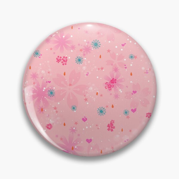 Item preview, pink floral print designed and sold by fanny offre.