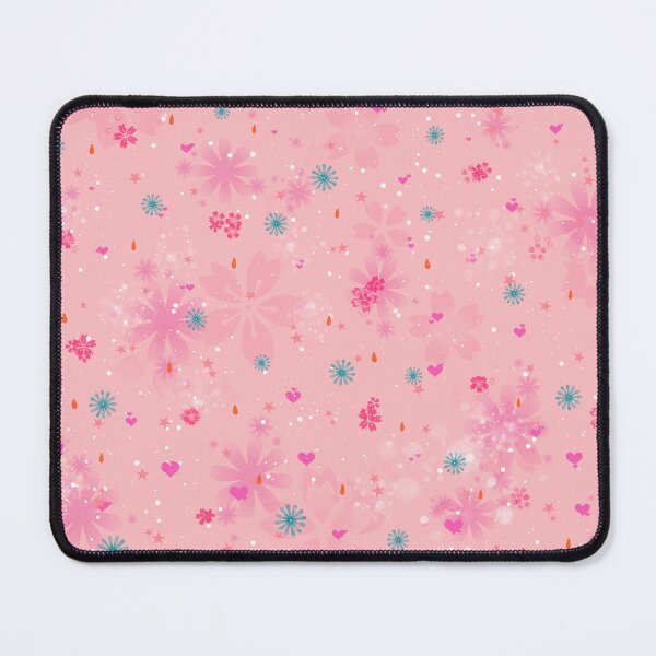 Item preview, pink floral print designed and sold by fanny offre.