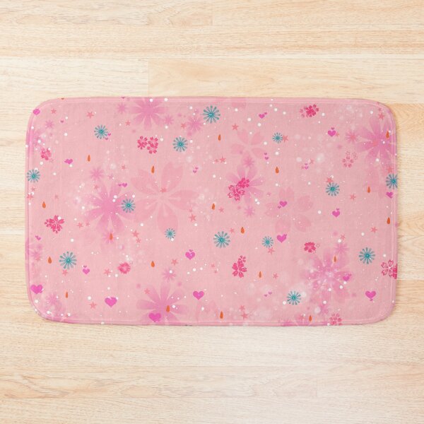 Item preview, pink floral print designed and sold by fanny offre.