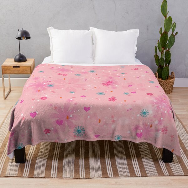 Item preview, pink floral print designed and sold by fanny offre.