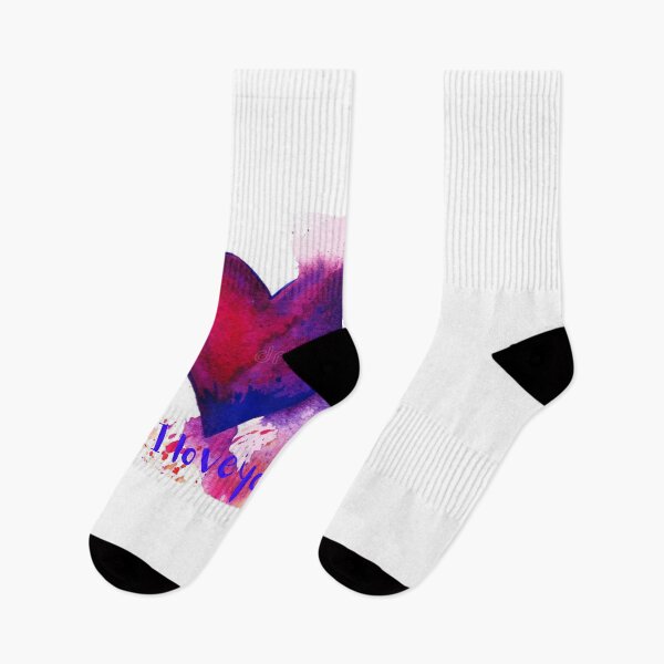 Item preview, Water colour heart print design for lover designed and sold by Mohd wasim.