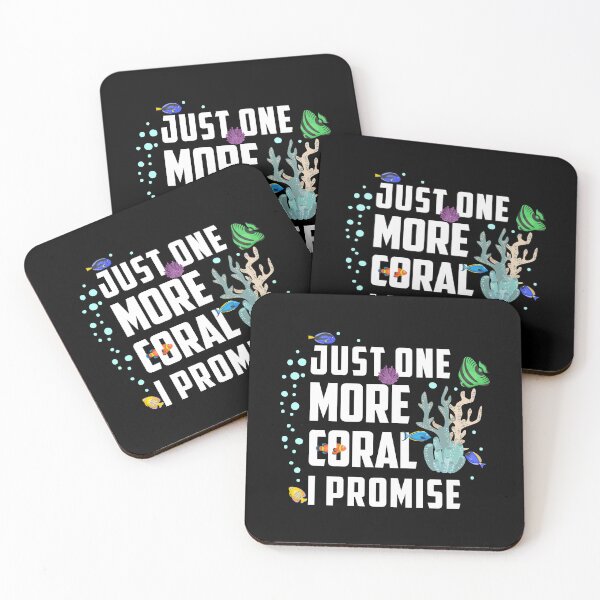 Item preview, Just One More Coral I Promise Aquaristic Saltwater designed and sold by StrongShirts.