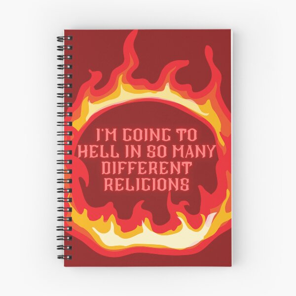 Item preview, I'm going to hell in so many different religions designed and sold by fSocietyAUT.