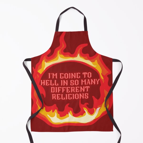Item preview, I'm going to hell in so many different religions designed and sold by fSocietyAUT.