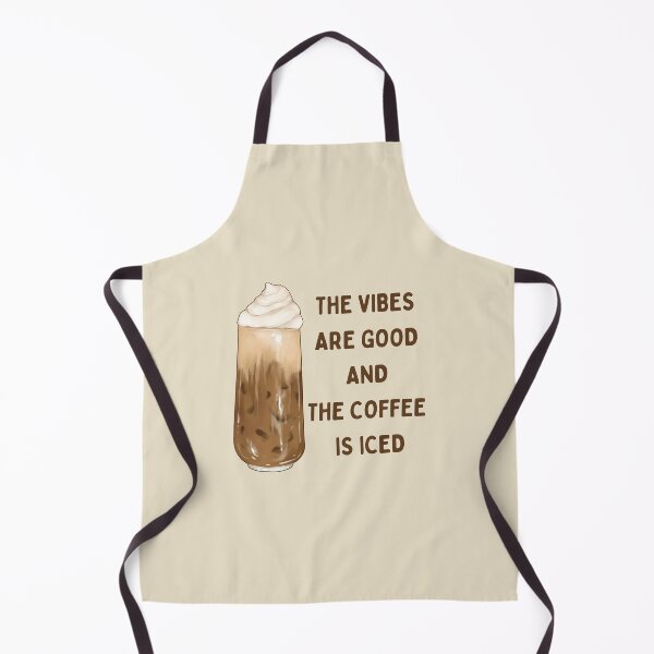 Item preview, The Vibes Are Good And The Coffee Is Iced designed and sold by RedTomasB.