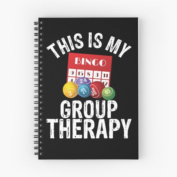 Item preview, This Is My Group Therapy Gambling Bingo Player Funny Bingo Gear designed and sold by DynamicDesign.