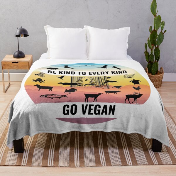 Artikelvorschau, Sei freundlich zu jeder Art, werde vegan entworfen und verkauft von Varerising.