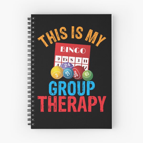Item preview, This Is My Group Therapy Gambling Bingo Player Funny Bingo Gear designed and sold by DynamicDesign.
