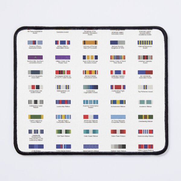 Item preview, Air Force Junior ROTC Ribbon Chart designed and sold by RBcostco7.