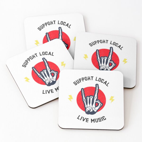 Item preview, Support Local Live Music designed and sold by DeliaTheArtist.