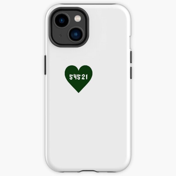 54521 - zipcode heart (green) iPhone Tough Case