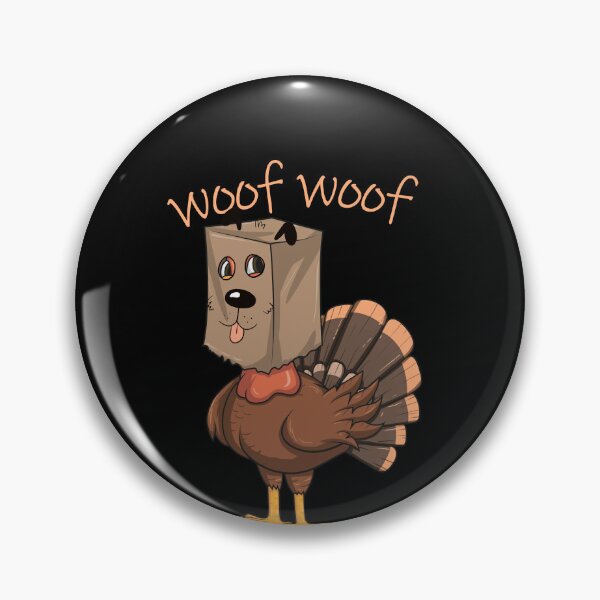 Item preview, Woof Woof I'm A Dog Funny Thanksgiving Turkey Disguise Gear designed and sold by DynamicDesign.