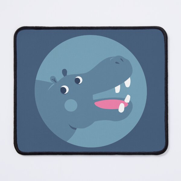 Item preview, Hippo de Pippo blue designed and sold by Studio Mattie.