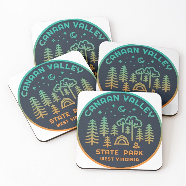 Item preview, Canaan Valley State Park Gradient Logo designed and sold by VanyaKar.