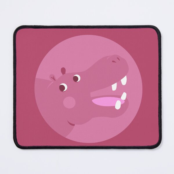 Item preview, Hippo de Pippo pink designed and sold by Studio Mattie.