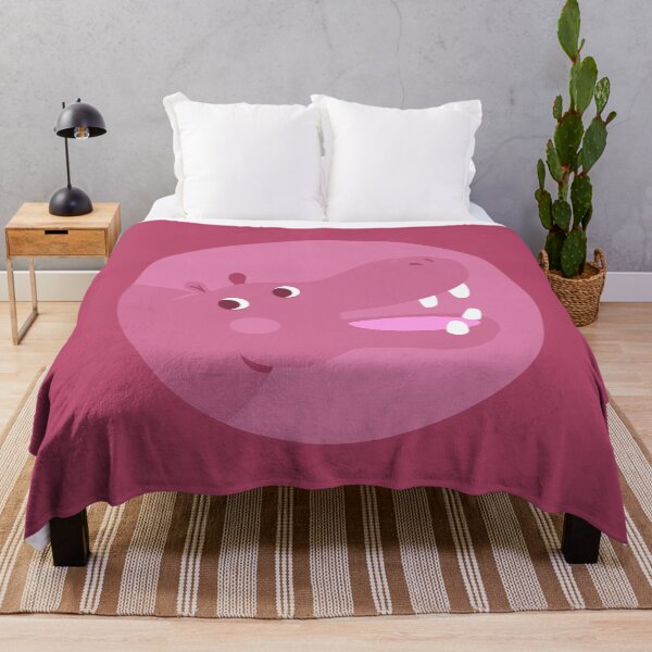 Item preview, Hippo de Pippo pink designed and sold by Studio Mattie.