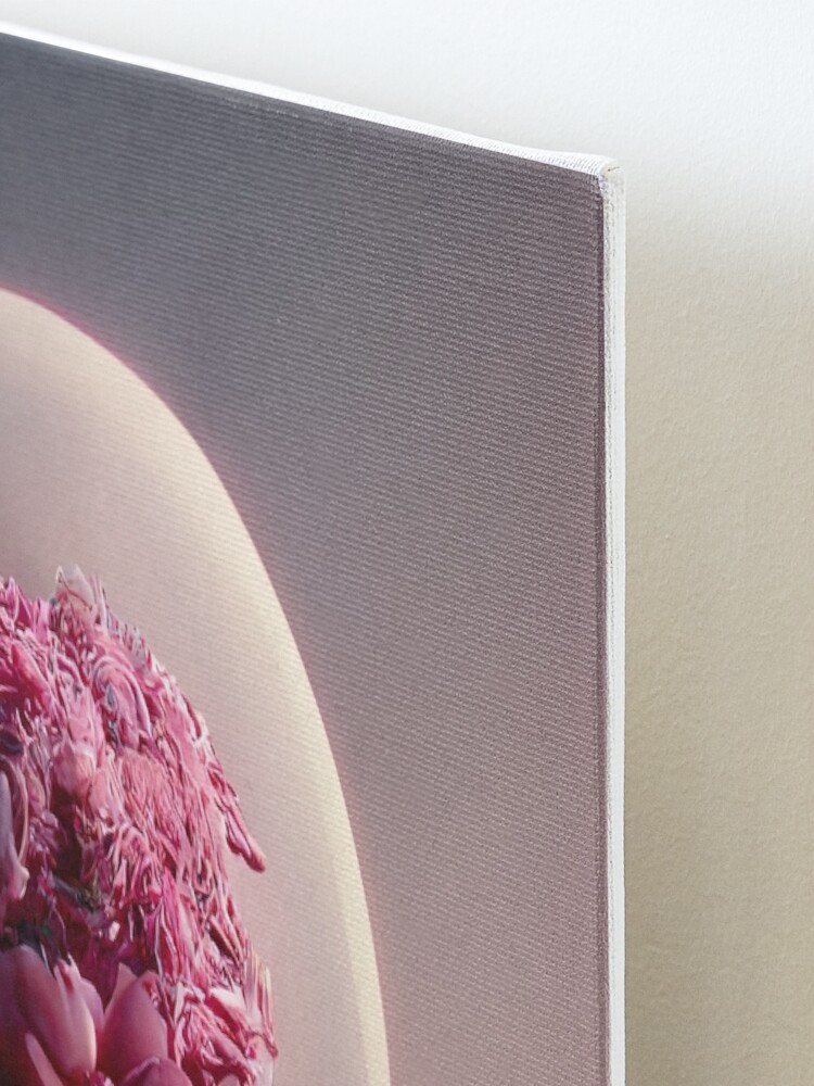 Alternate view of Cosmic Flower Alien Sci-Fi Space Planet Mounted Print