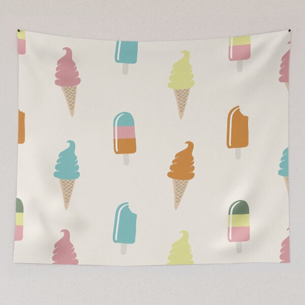 Item preview, ICE CREAM CONES & POPSICLE (pattern bundle) designed and sold by JennieCarolina.
