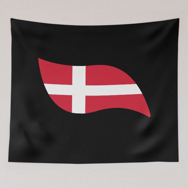Item preview, Toothpaste Denmark Flag designed and sold by ProtonProject.