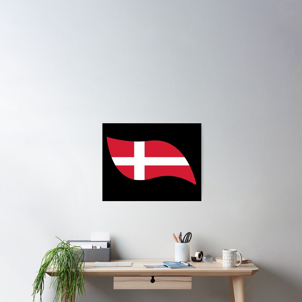 "Toothpaste Denmark Flag" Poster for Sale by ProtonProject Redbubble