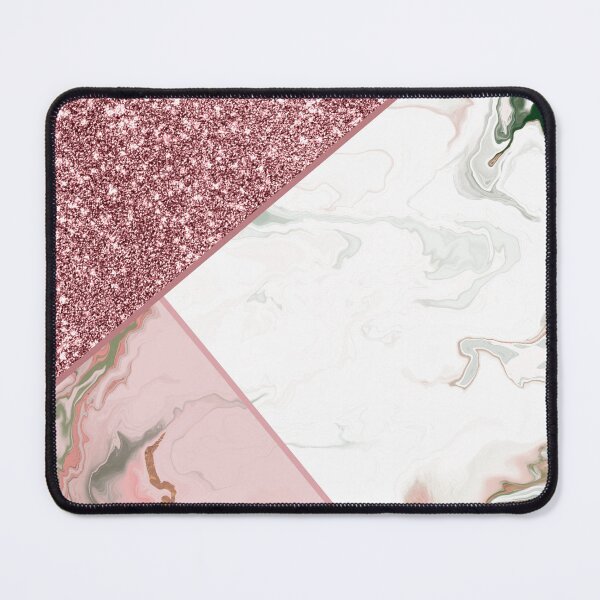 Item preview, pink and beige glitter luxury marble pattern designed and sold by Beeroclock.