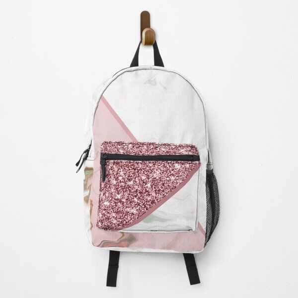 Item preview, pink and beige glitter luxury marble pattern designed and sold by Beeroclock.