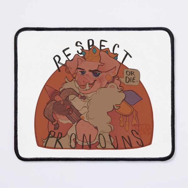 Item preview, Technoblade Respect Pronouns designed and sold by Jamaika-Vuppir.