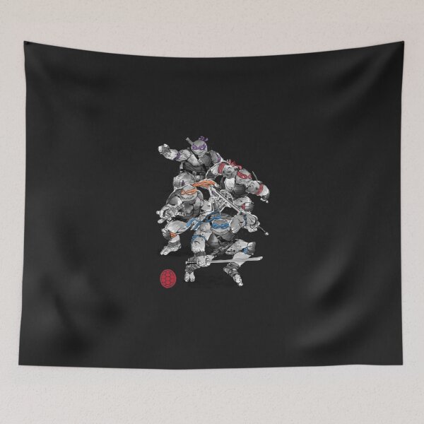 Item preview, Ninja Turtles, Ninja Turtles sumi-e designed and sold by reckersd.