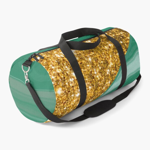 Item preview, green and gold glitter luxury marble pattern designed and sold by Beeroclock.