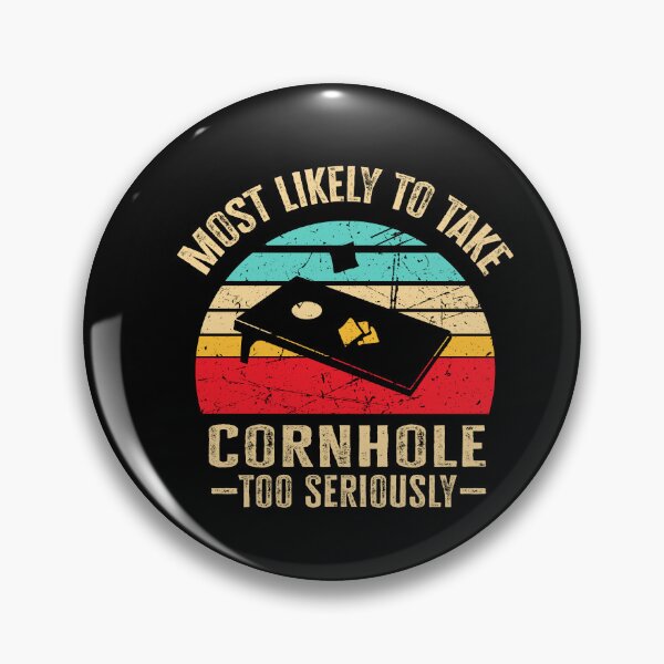 Item preview, Most Likely To Take Cornhole Too Seriously retro vintage designed and sold by AdelDa19.