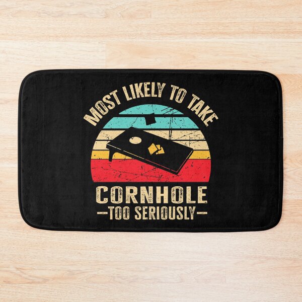 Item preview, Most Likely To Take Cornhole Too Seriously retro vintage designed and sold by AdelDa19.