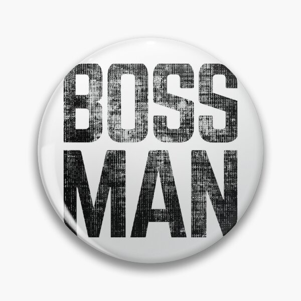Item preview, Boss Man distressed  designed and sold by KingsManKind.