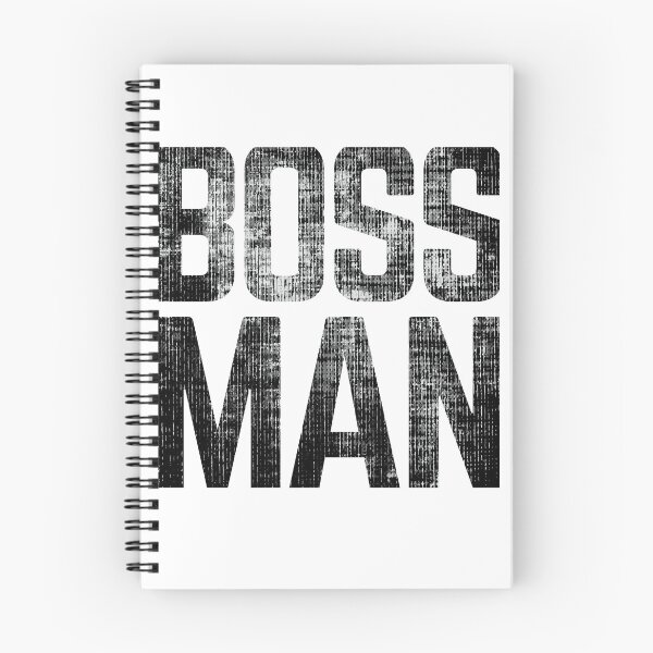 Item preview, Boss Man distressed  designed and sold by KingsManKind.