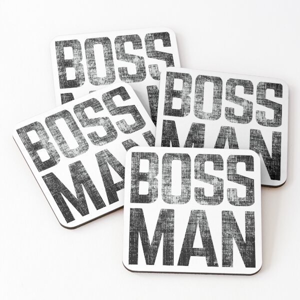 Item preview, Boss Man distressed  designed and sold by KingsManKind.