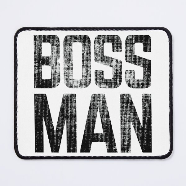 Item preview, Boss Man distressed  designed and sold by KingsManKind.