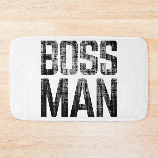Item preview, Boss Man distressed  designed and sold by KingsManKind.