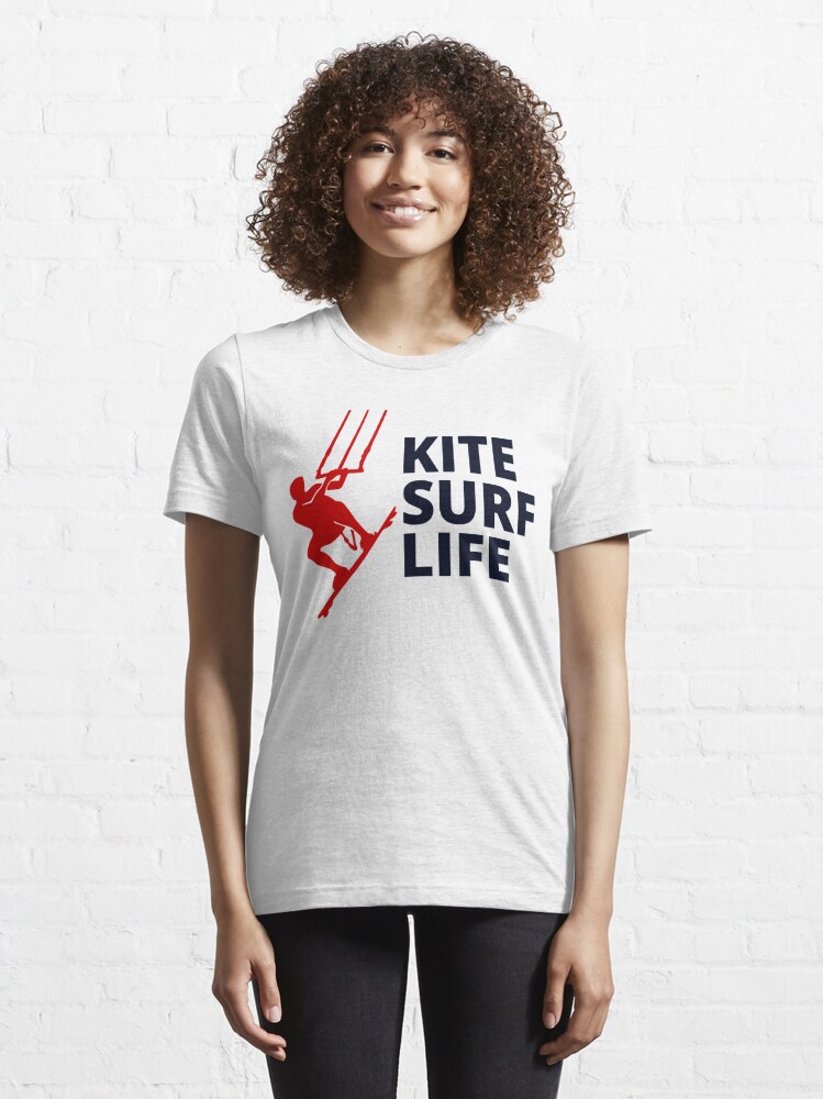 Kitesurfing Kiteboarding Kiteboarder Kitesurf Essential T Shirt