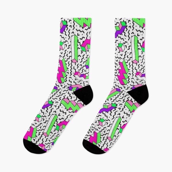 Item preview, Memphis Style Geometric designed and sold by TotallyRetroArt.