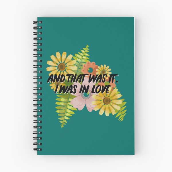 Item preview, and that was it. I was in Love_quot_ Quote from TSITP White Background designed and sold by OwenArtsa.