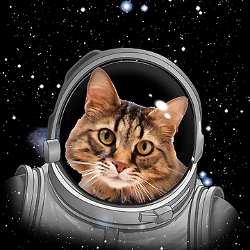Imagen de la obra Cat Astronaut Space Astronomy Kids Astronaut Cat Gear de DynamicDesign