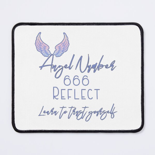 Item preview, Angel Number 666, time for reflection designed and sold by Finde.