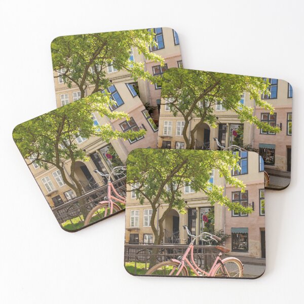 Item preview, Vintage pink bicycle in Copenhagen city, Denmark designed and sold by Mikołaj Niemczewski.
