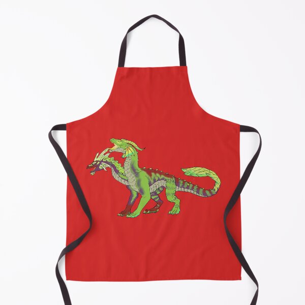 Item preview, Two headed green, purple and red hydra designed and sold by Furiarossa.