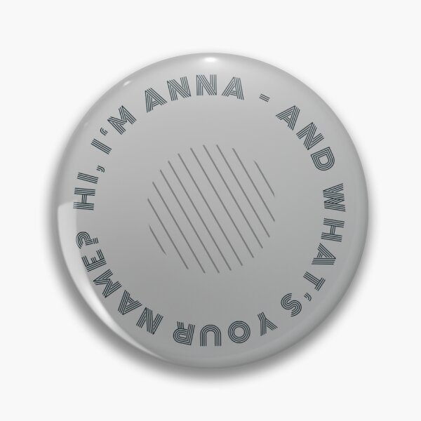 Item preview, Hi, I'm Anna - and what's your name? designed and sold by AnnabellaRh.