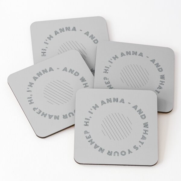 Item preview, Hi, I'm Anna - and what's your name? designed and sold by AnnabellaRh.