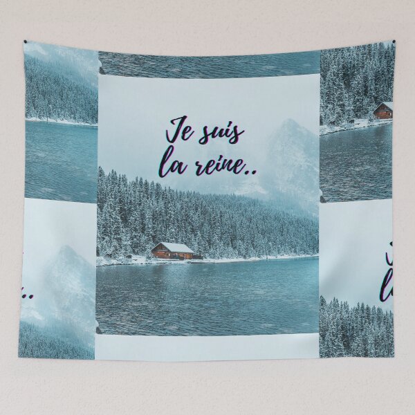 Item preview, I am the queen - popular french quotes theme gifts  designed and sold by RebelliousRosee.